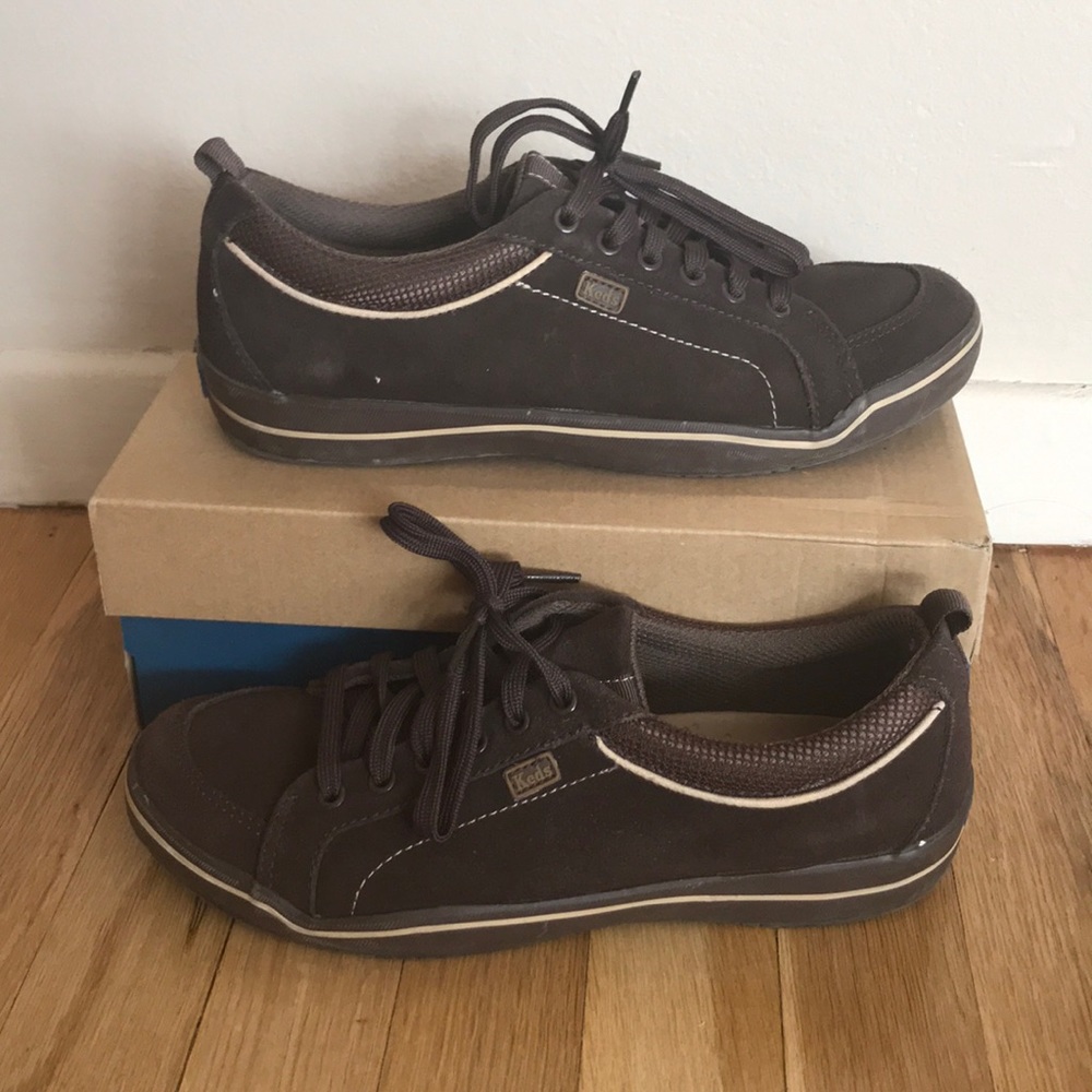 Brown KEDS sneakers